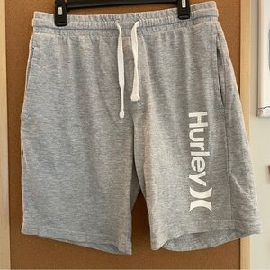 ✨ Hurley Jersey Cotton Grey Shorts